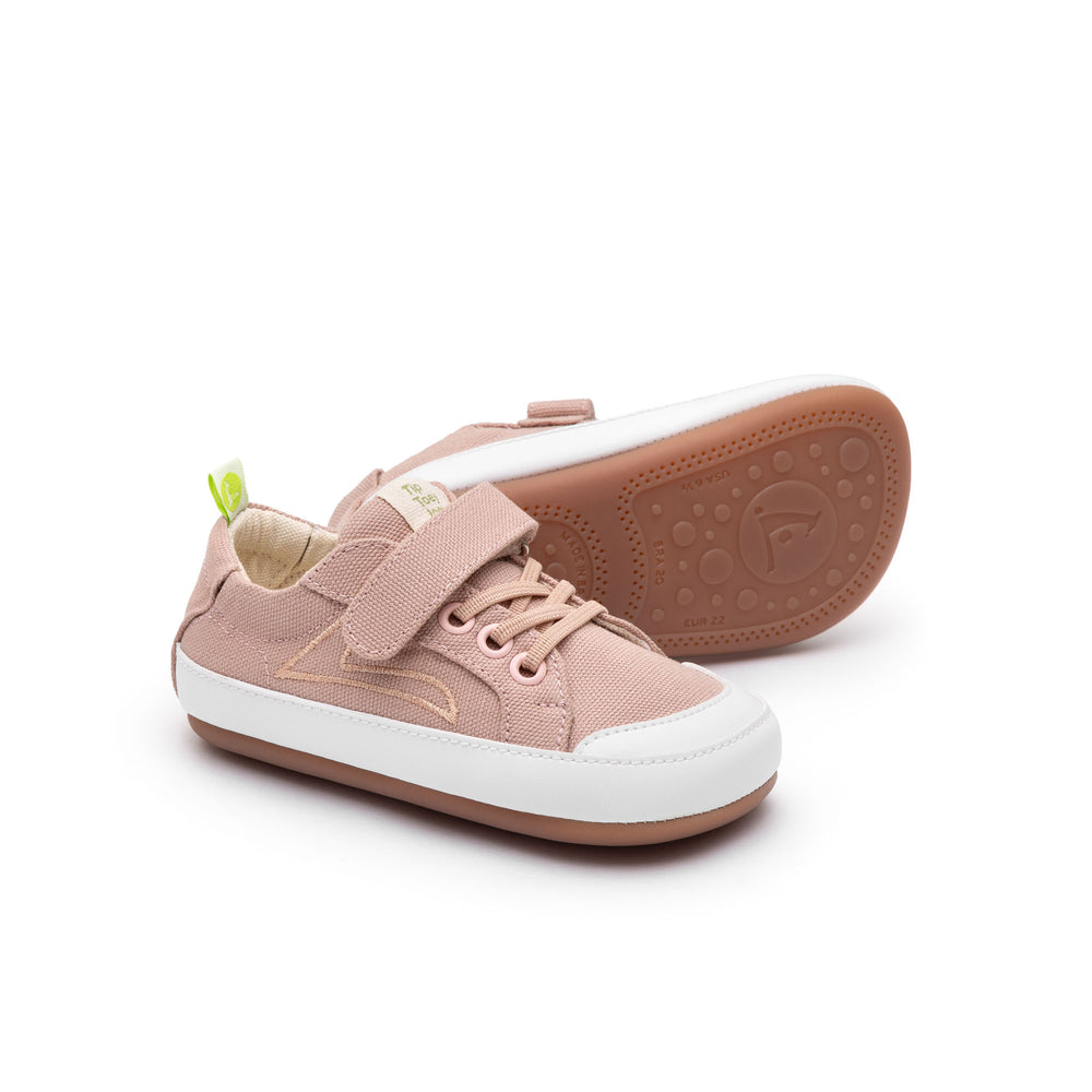 Tip Toey Joey Primeiros Dash Green Lona Rosa Quartzo