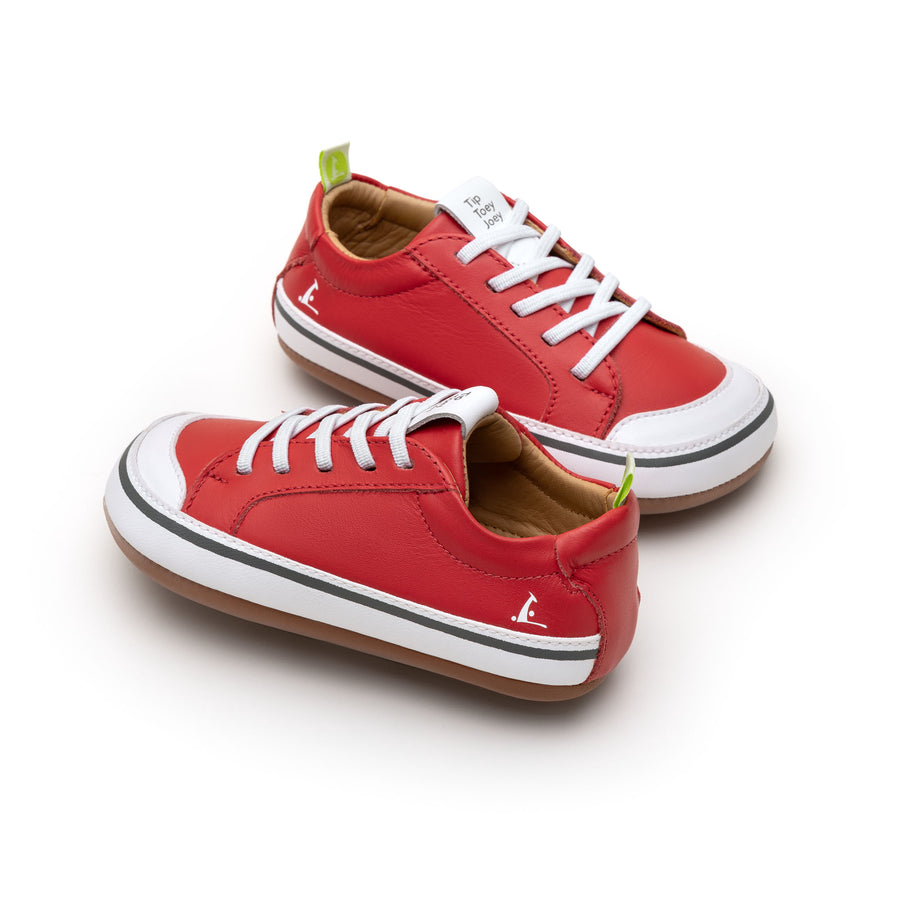 Tip Toey Joey Primeiros Funky Tomate White