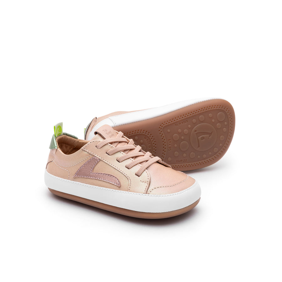 Tip Toey Joey Primeiros Ground Canddy Dream Rose Gold Metal Green