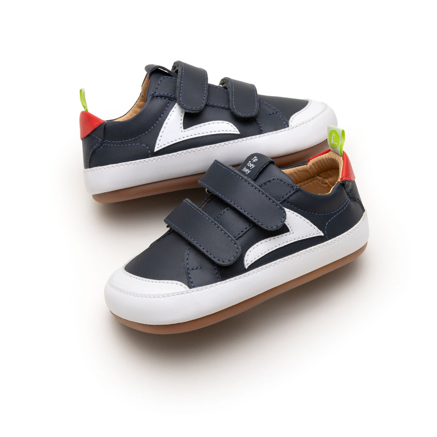 Tip Toey Joey Primeiros Hopper Navy White Tomato