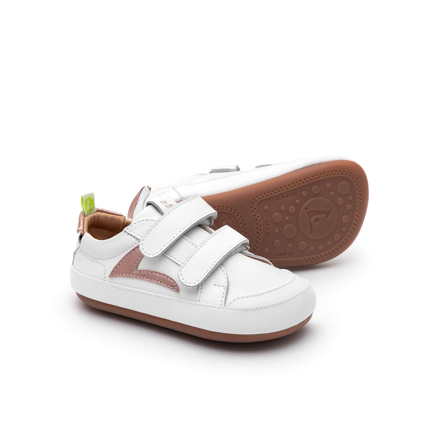 Tip Toey Joey Primeiros Hopper White Rose Gold