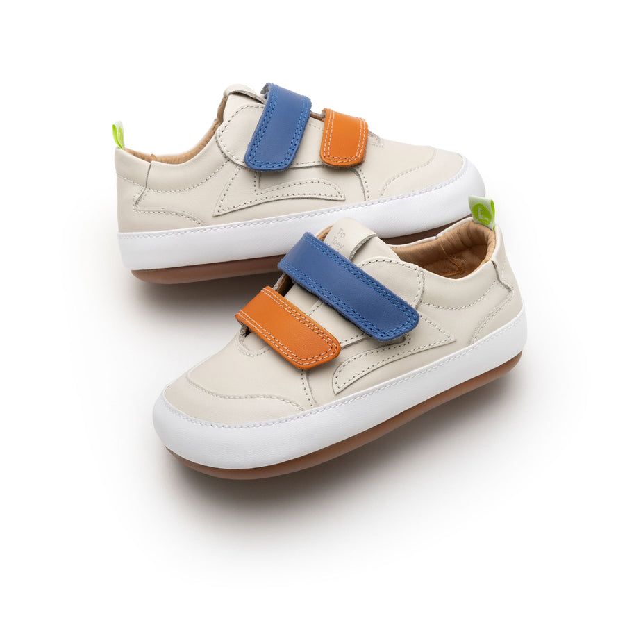 Tip Toey Joey Primeiros Landy Tapioca Tangerine Blue Tang