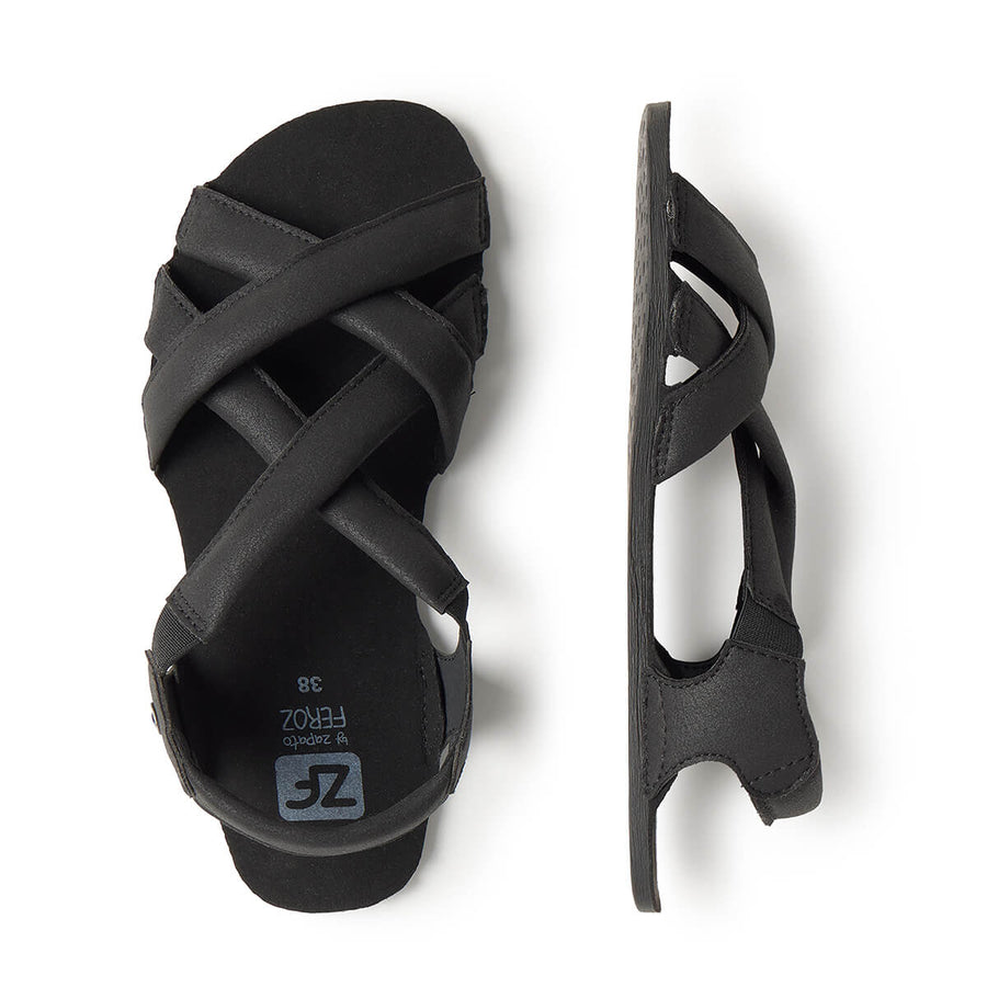 Zapato Feroz Adulte Freekers Meliana Negro Serraje
