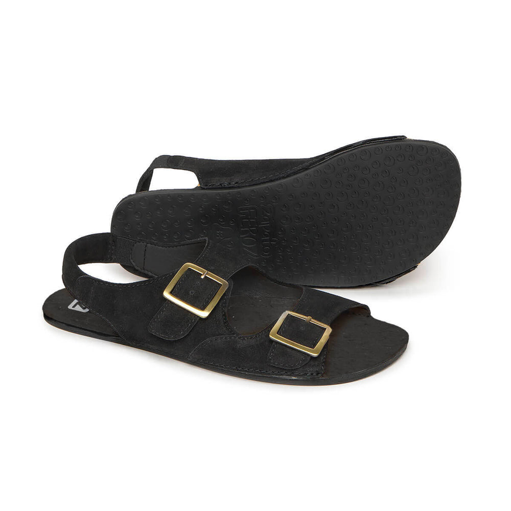 Zapato Feroz Freekers Saler para adultos negro de serraje