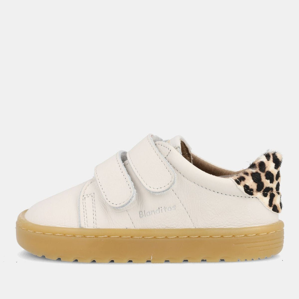 Blanditos Atenas blanco con estampado animal