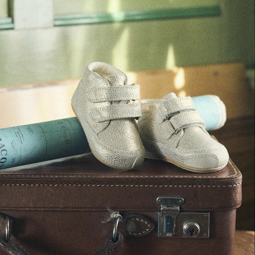 Bundgaard Barefoot Prewalker Strap Ivory Gold