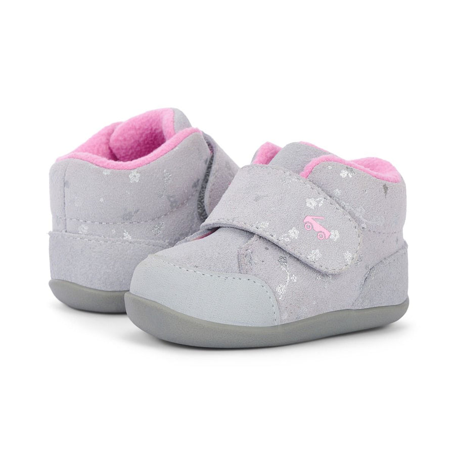 See Kai Run First Casey Gray Suede
