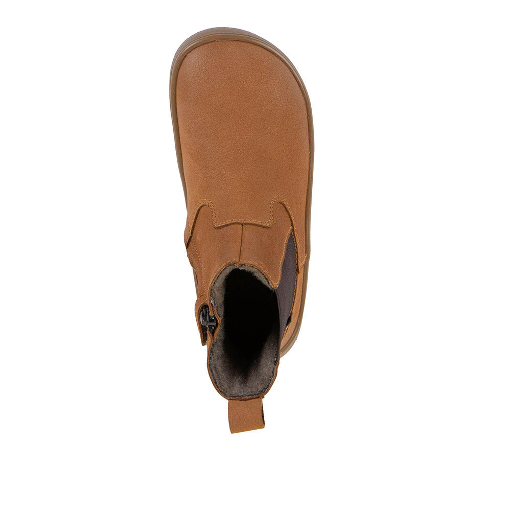 Froddo barefoot Up Chelys de lana color coñac