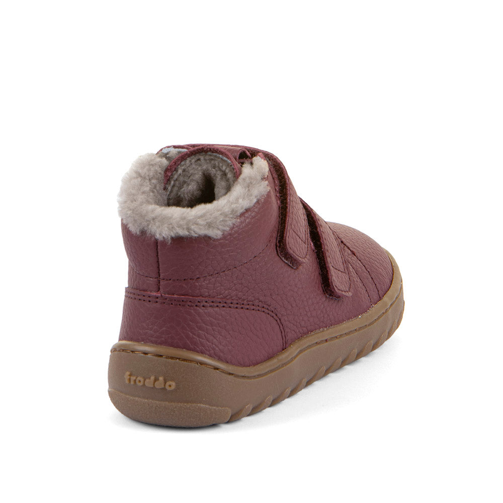 Froddo Barefoot Up Furry Bordeaux