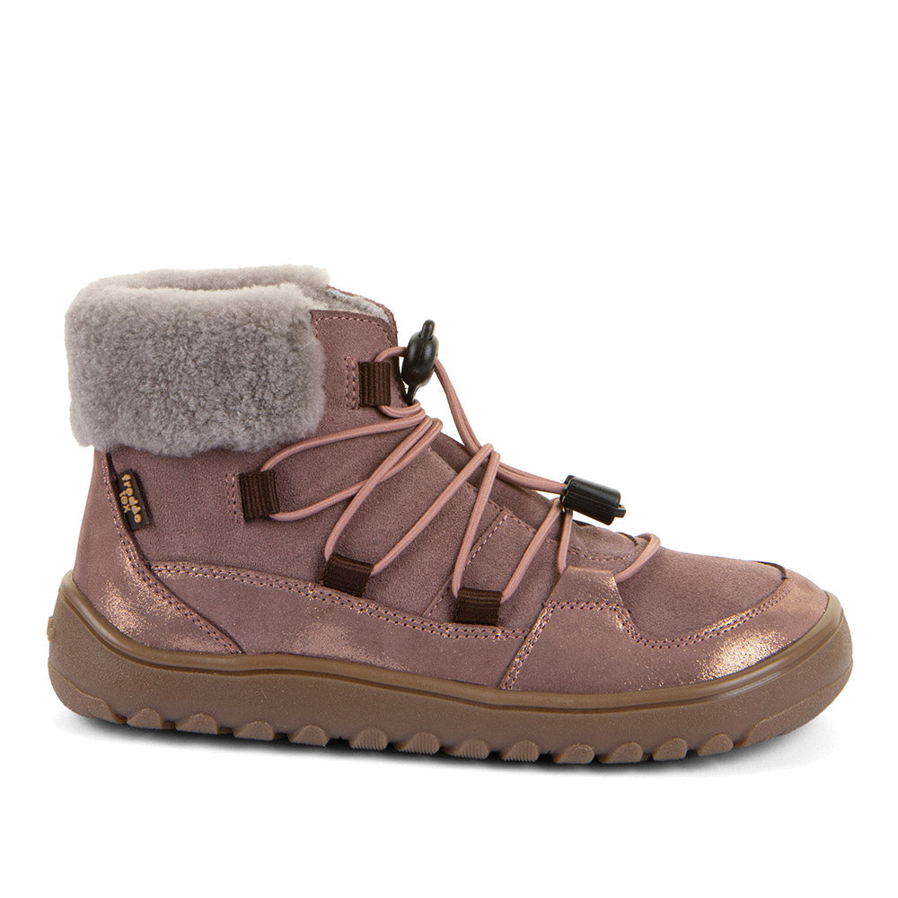 Froddo Barefoot Up Furry Tex Pink Gold