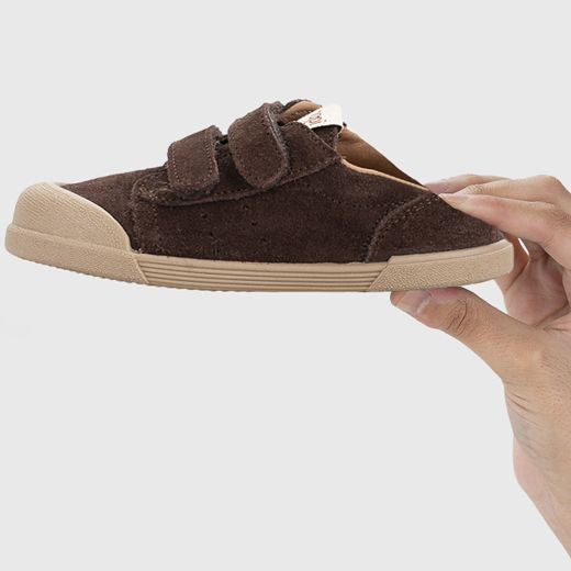 Zapatillas Igor Barefoot de ante marrón