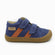 Naturino Barefoot Grimby con velcros en tonos miel, azul celeste y cobre