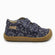 Naturino Barefoot Kommy con velcros de ante suave Dino azul marino