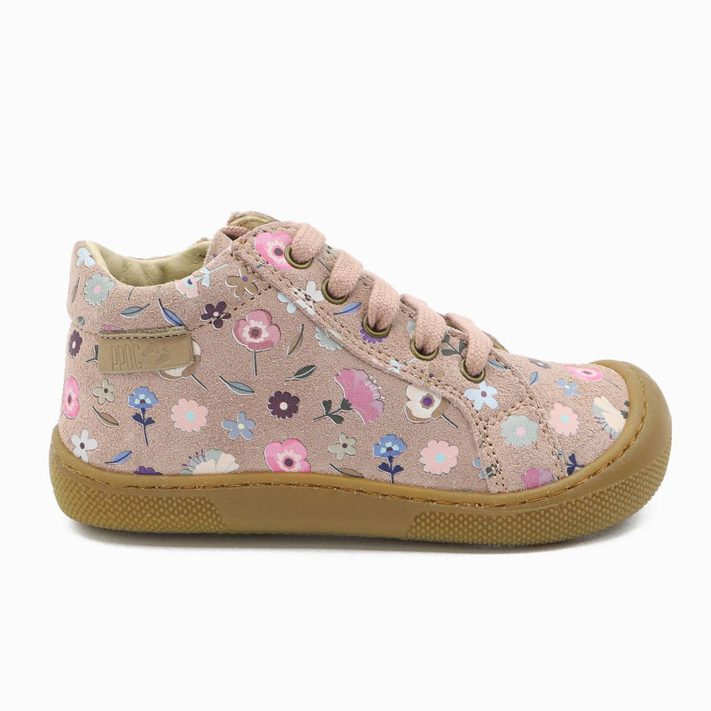 Naturino Barefoot Kommy Zip Ante Rosa Floreciente