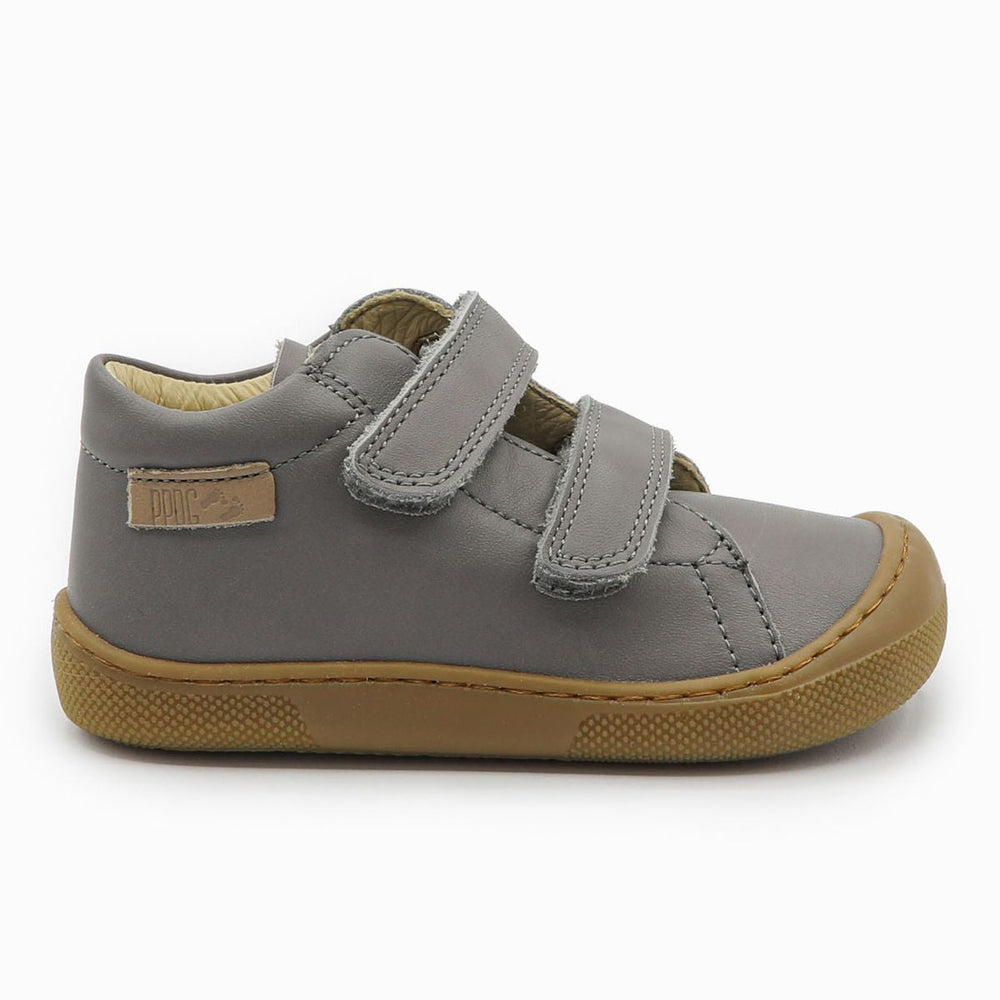 Naturino Barefoot Orec con velcros, gris oscuro