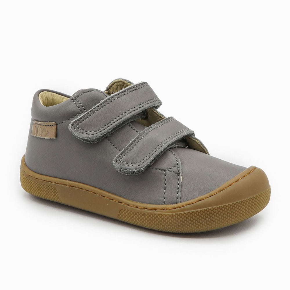 Naturino Barefoot Orec con velcros, gris oscuro