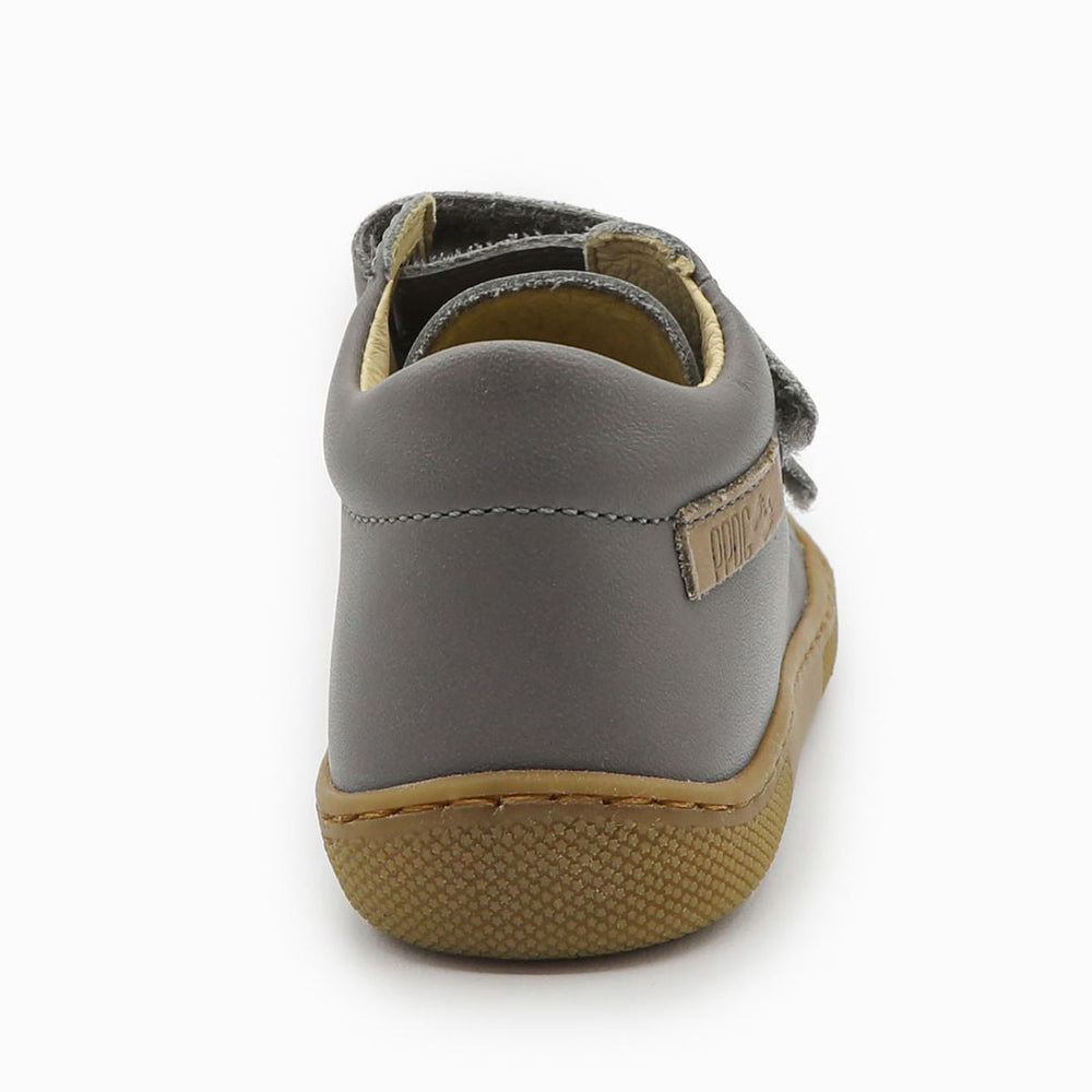Naturino Barefoot Orec con velcros, gris oscuro
