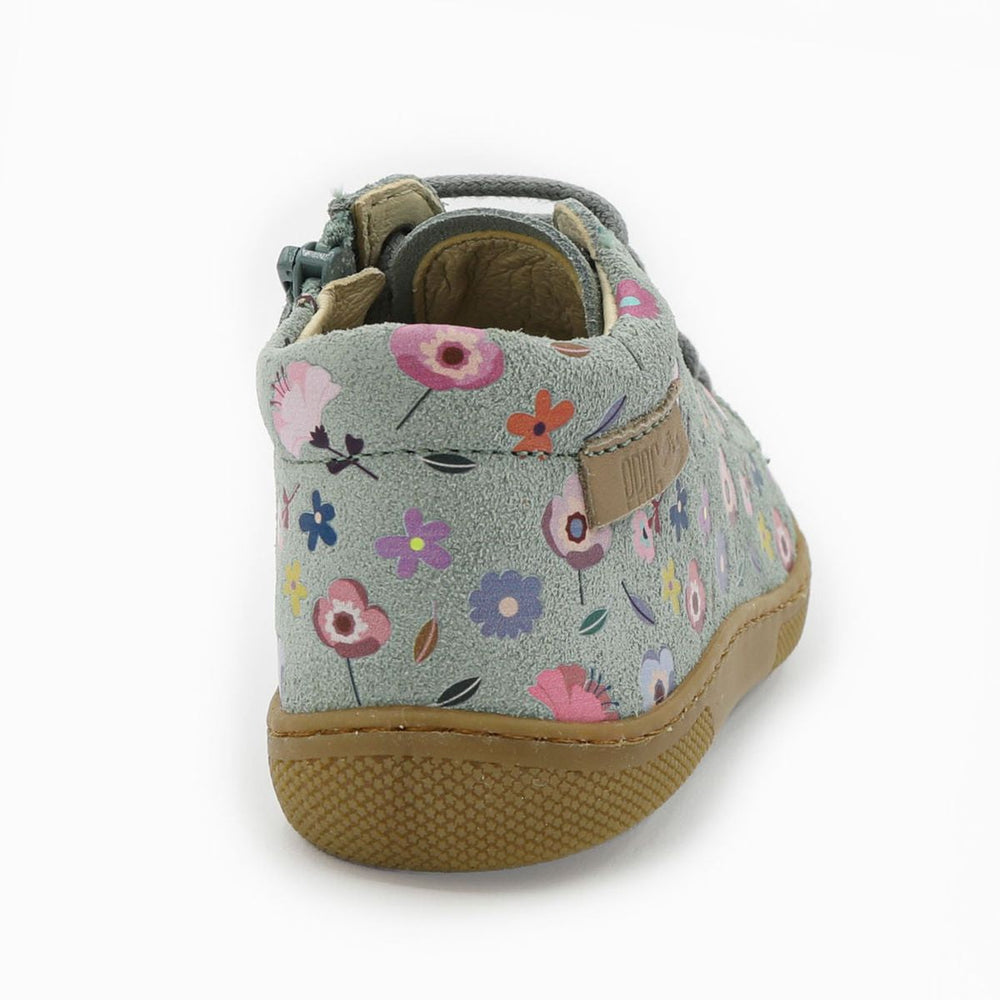 Naturino Barefoot Orec Cremallera Ante Salvia Florida