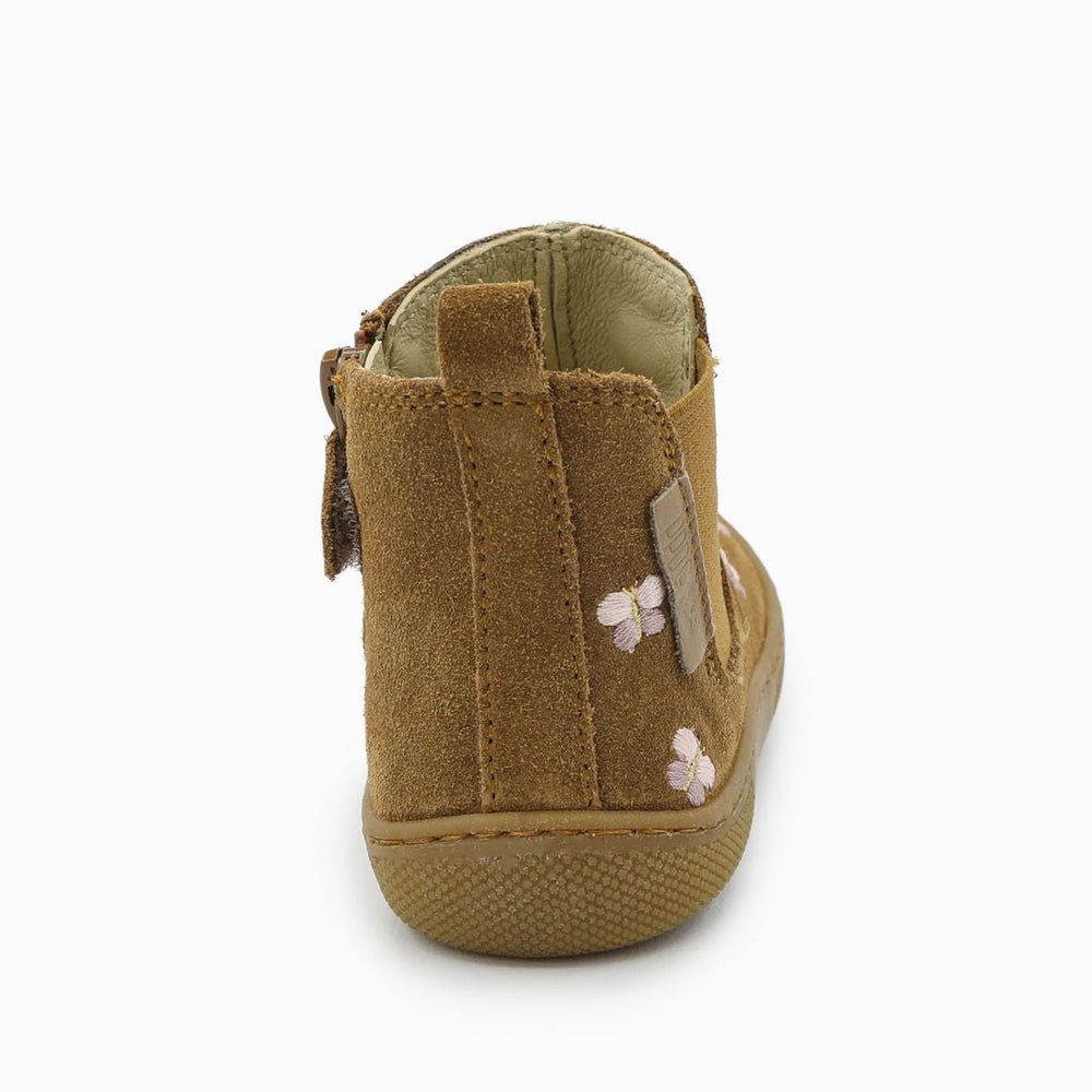 Naturino Barefoot Saik Butterfly Suede Brown