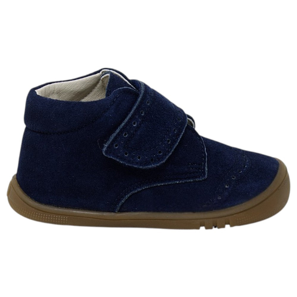 Botas Piruflex Strap de ante azul marino