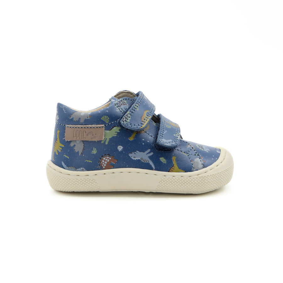 Naturino Barefoot Orec con velcros Rex azul celeste