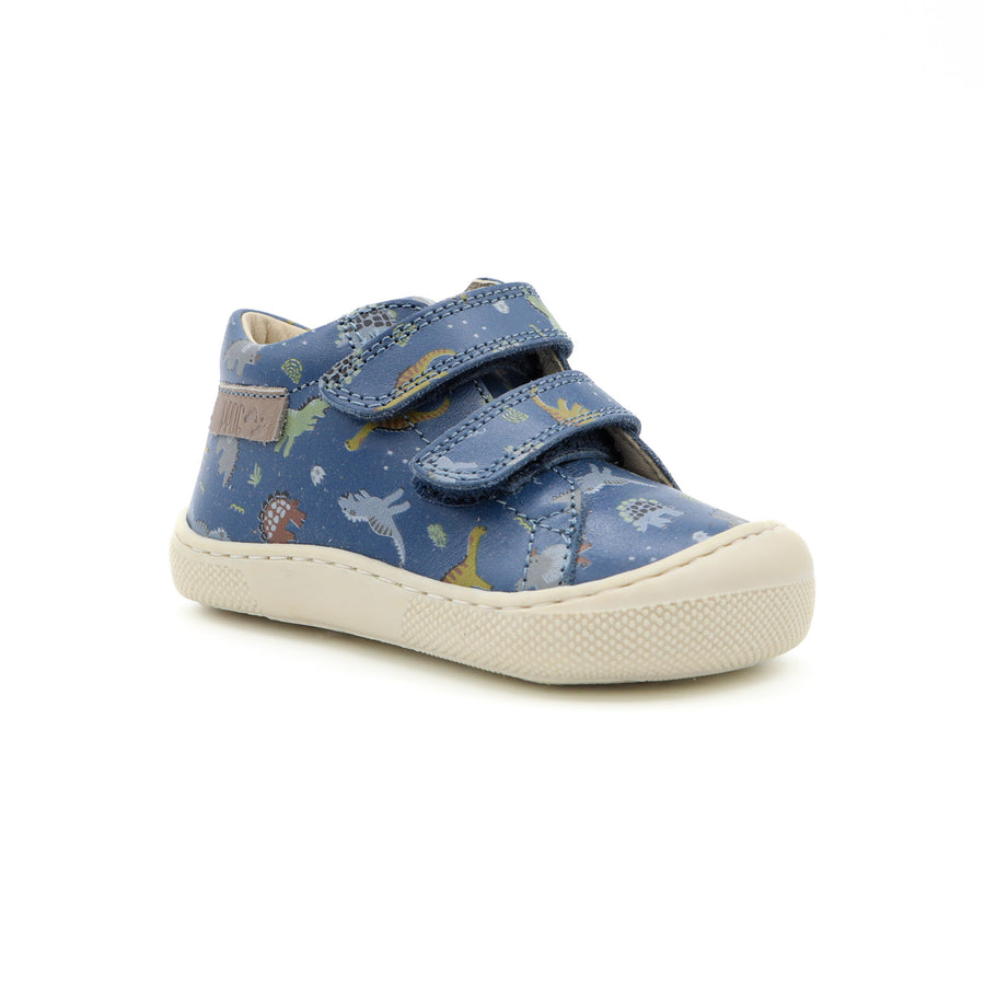 Naturino Barefoot Orec con velcros Rex azul celeste