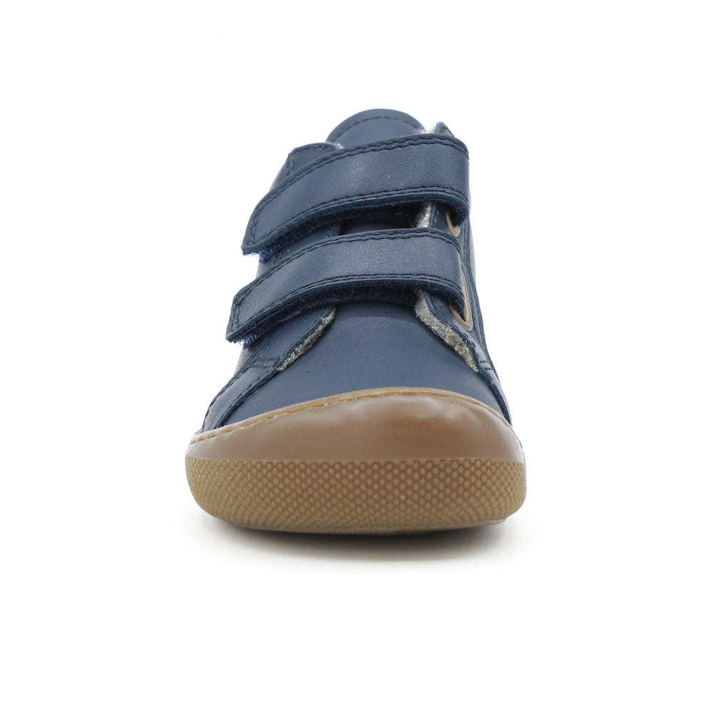 Naturino Barefoot Kommy Velcros Wool Navy