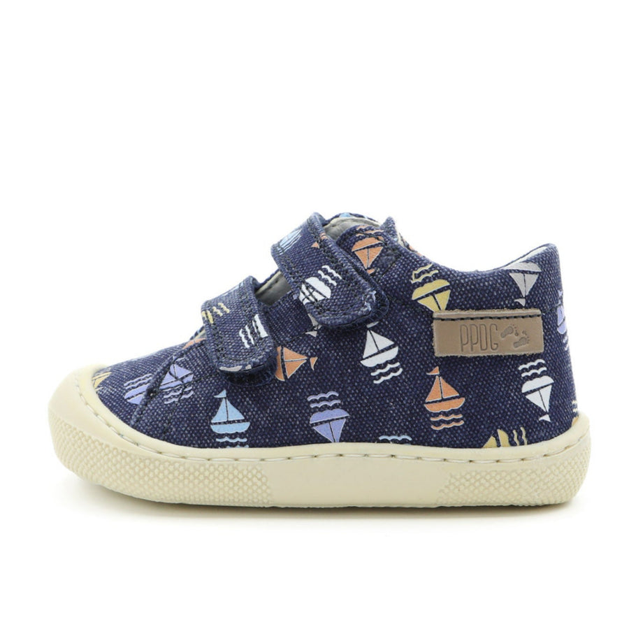Naturino Barefoot Orec con velcros y barcos