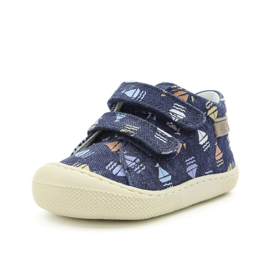 Naturino Barefoot Orec con velcros y barcos