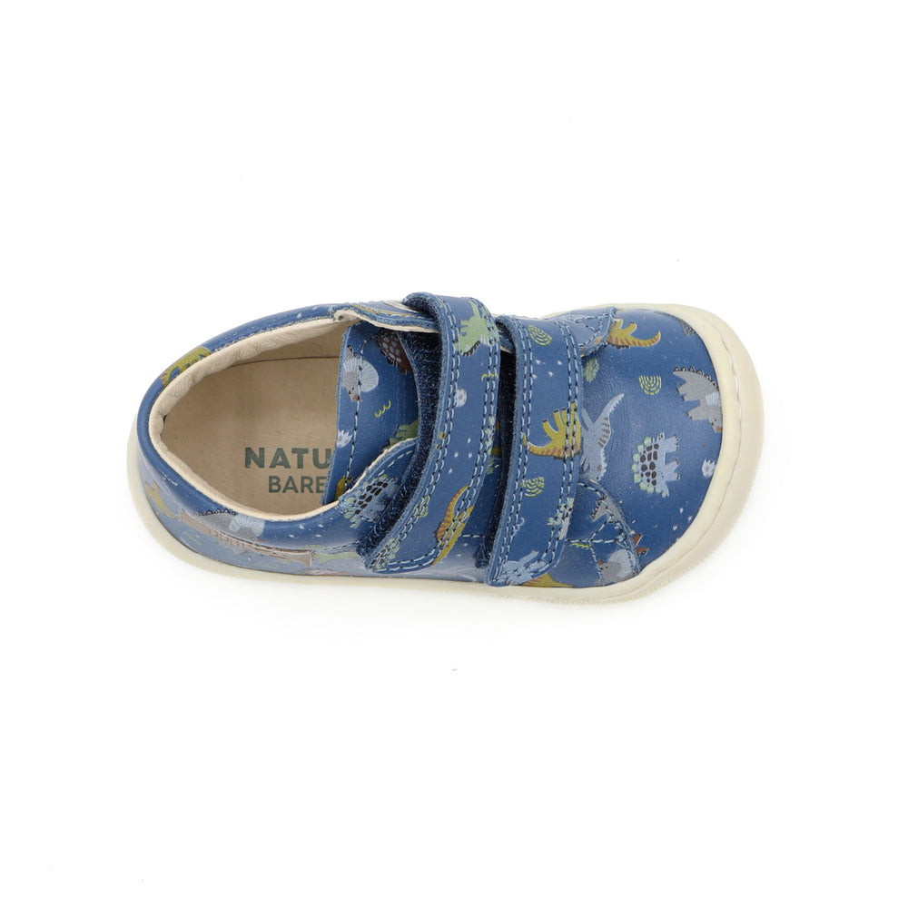 Naturino Barefoot Orec con velcros Rex azul celeste