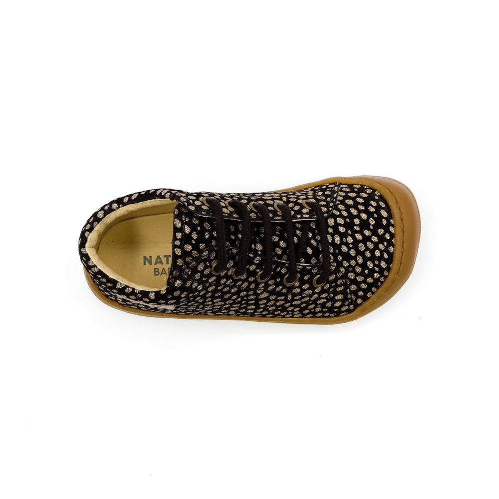 Naturino Barefoot Orec Lacets Pony Black Platinum