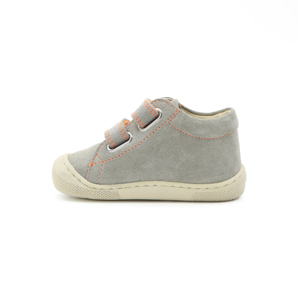 Naturino Barefoot Orec Velcros Topo Naranja Fluor