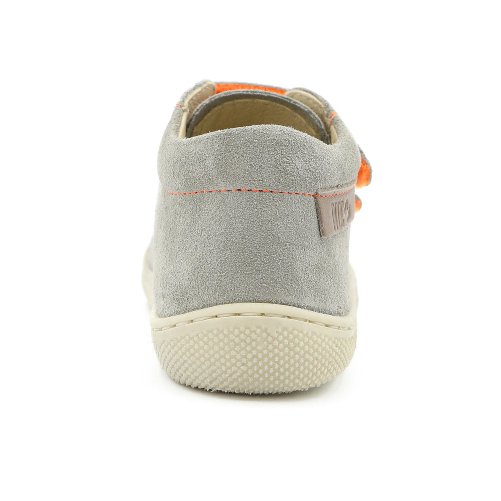 Naturino Barefoot Orec Velcros Topo Naranja Fluor