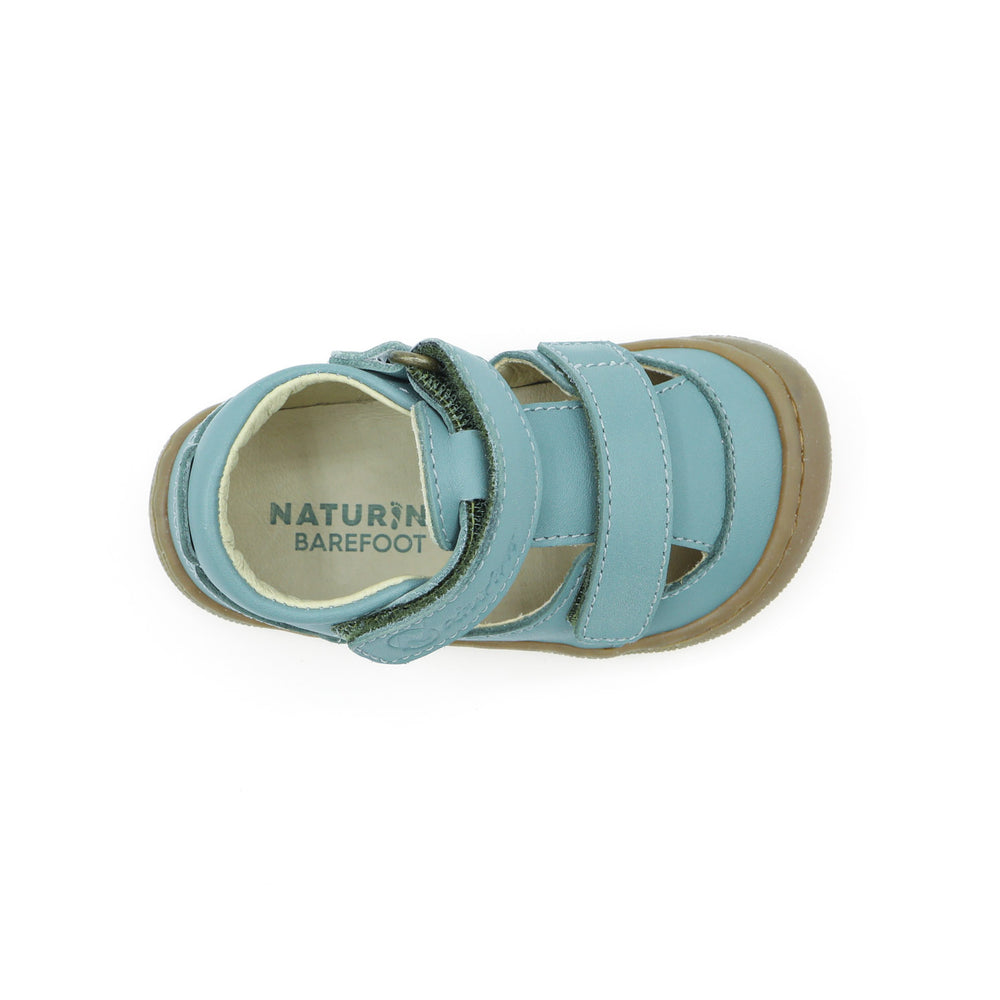 Sandalias Naturino barefoot Piri verde salvia