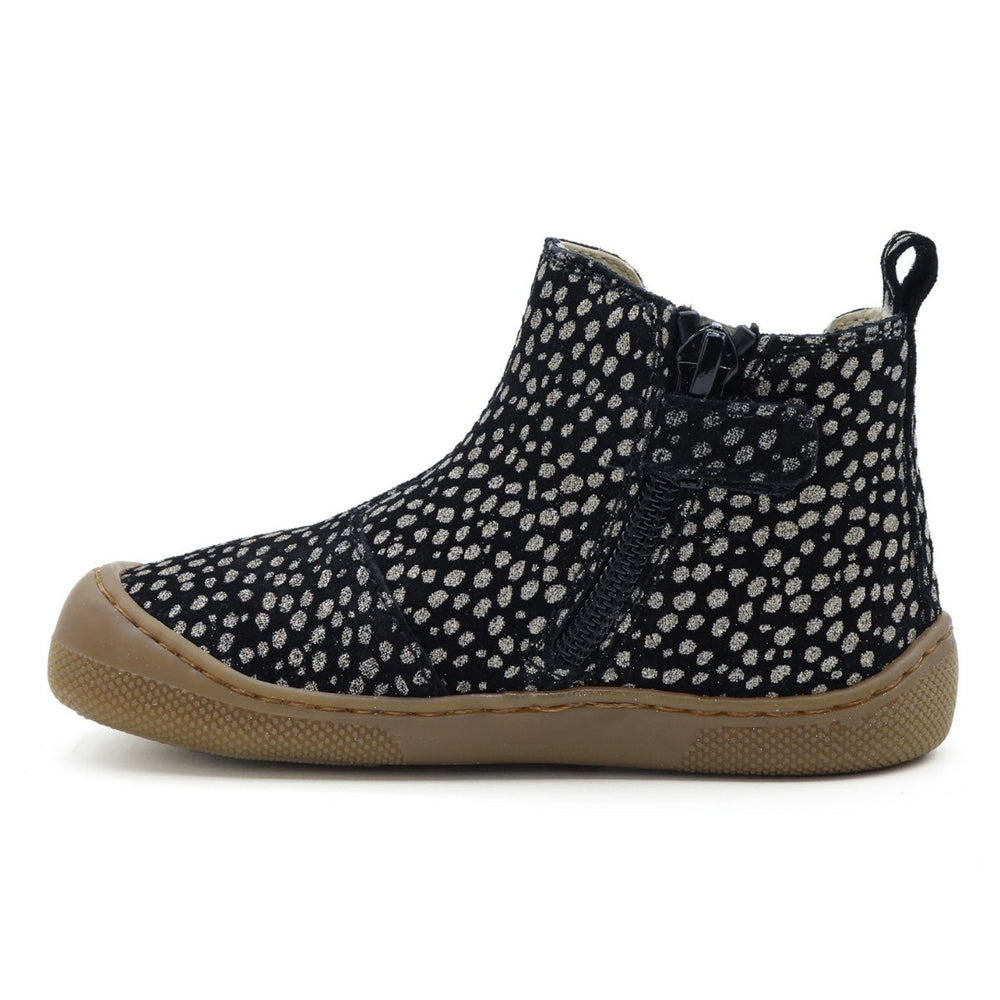 Naturino Barefoot Saik Noir Pois Or