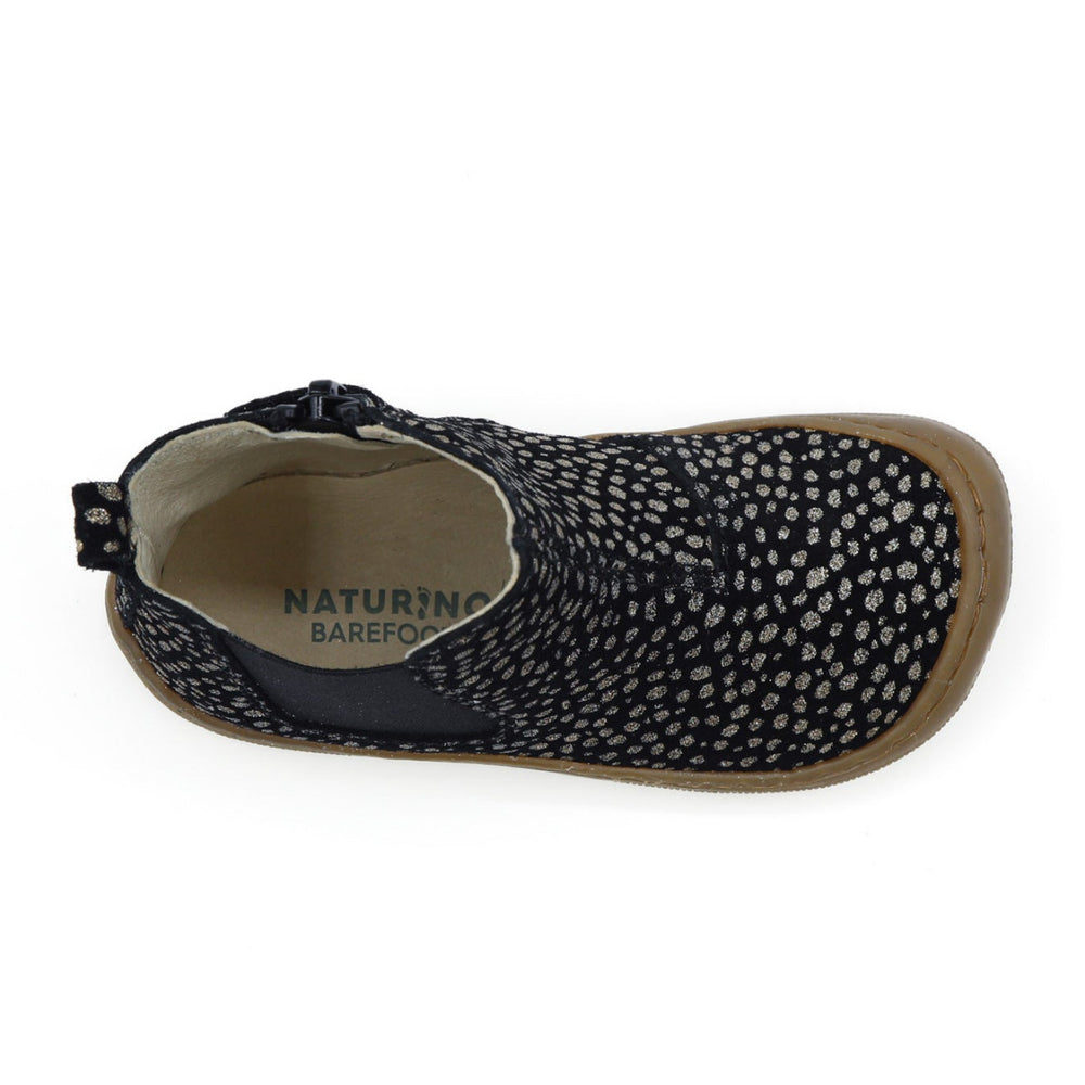 Naturino Barefoot Saik Noir Pois Or