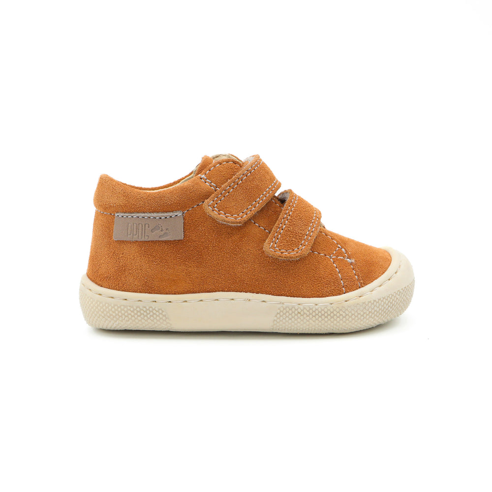 Naturino Barefoot Orec con velcros naranja cálido