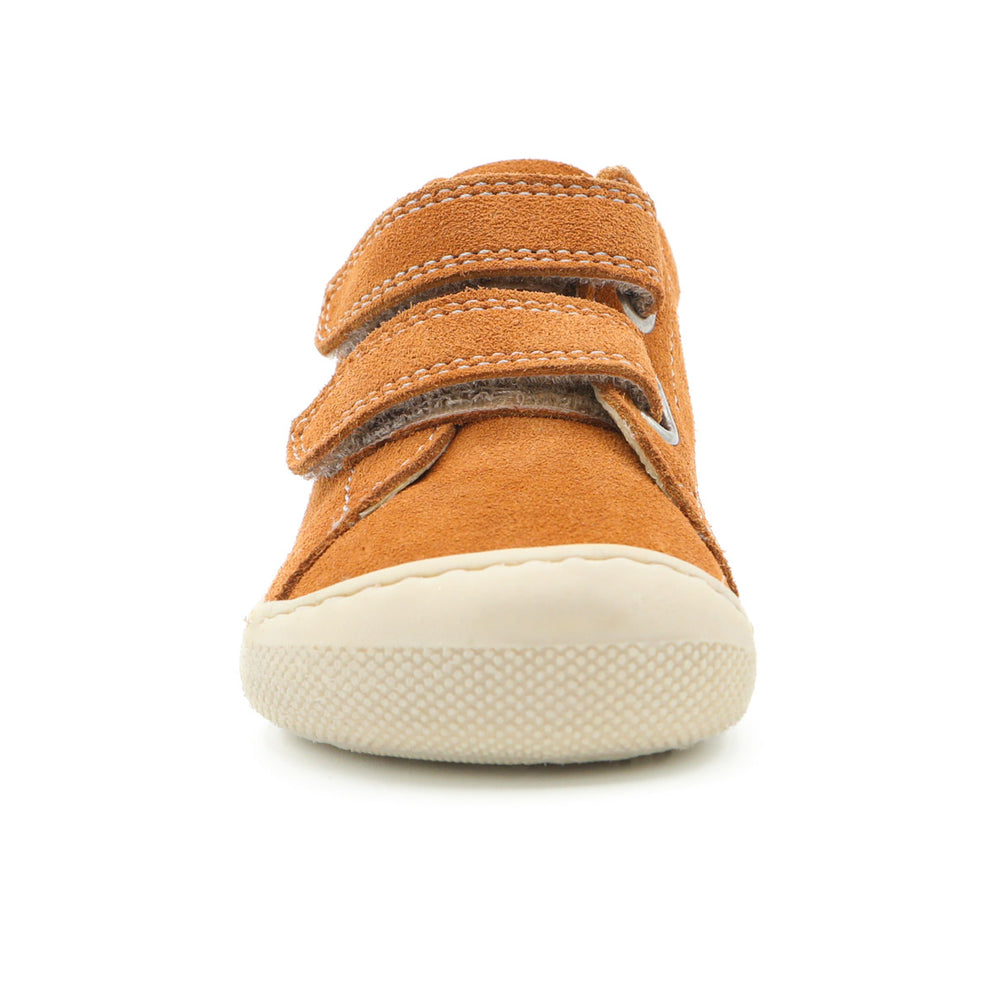 Naturino Barefoot Orec con velcros naranja cálido