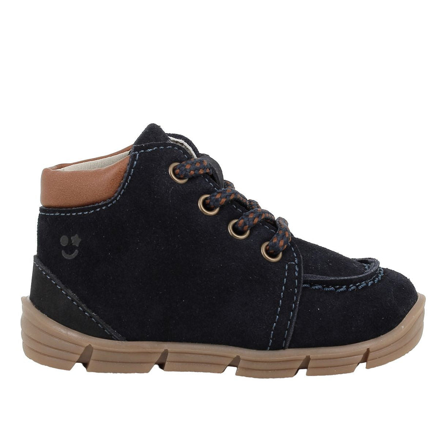 Primigi Barefoot Decon Lacets Velour Marine