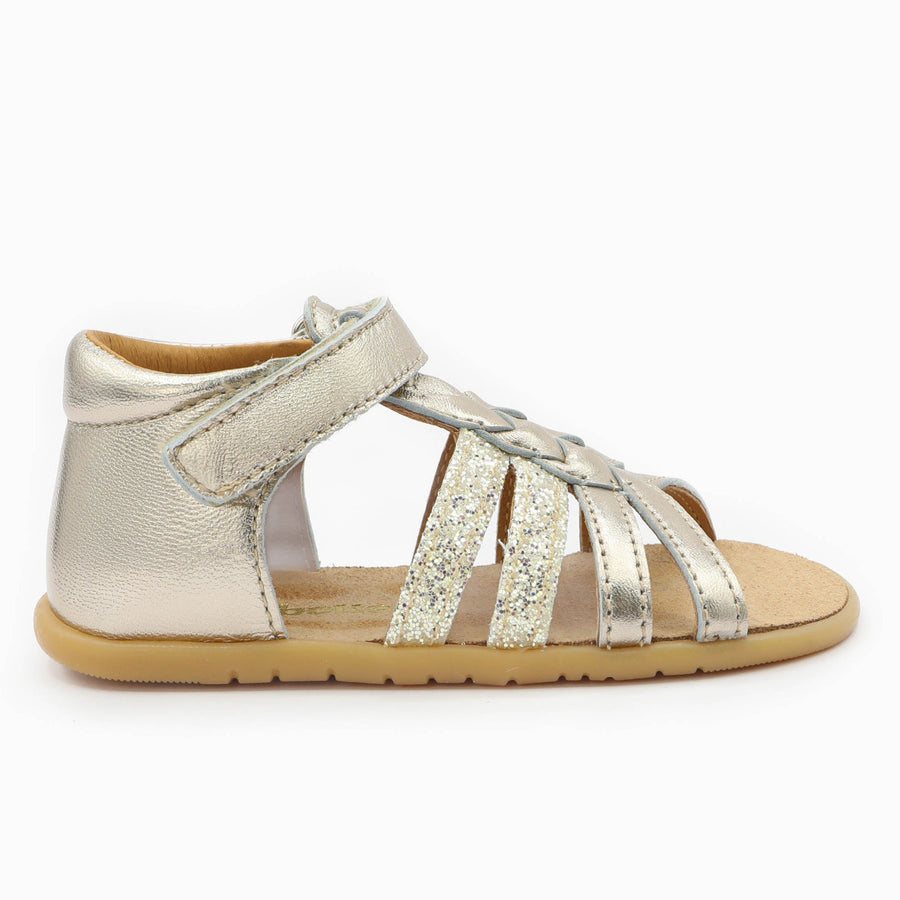 Babybotte Barefoot Torbellino con Velcros Platino