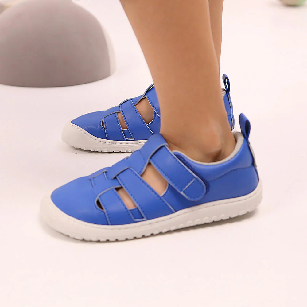 Zapato Feroz Rockers Irta Azul Royal Microfibra