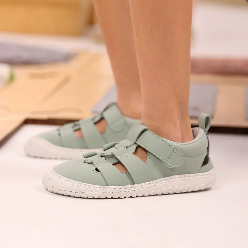 Zapato Feroz Rockers Canet menta de microfibra