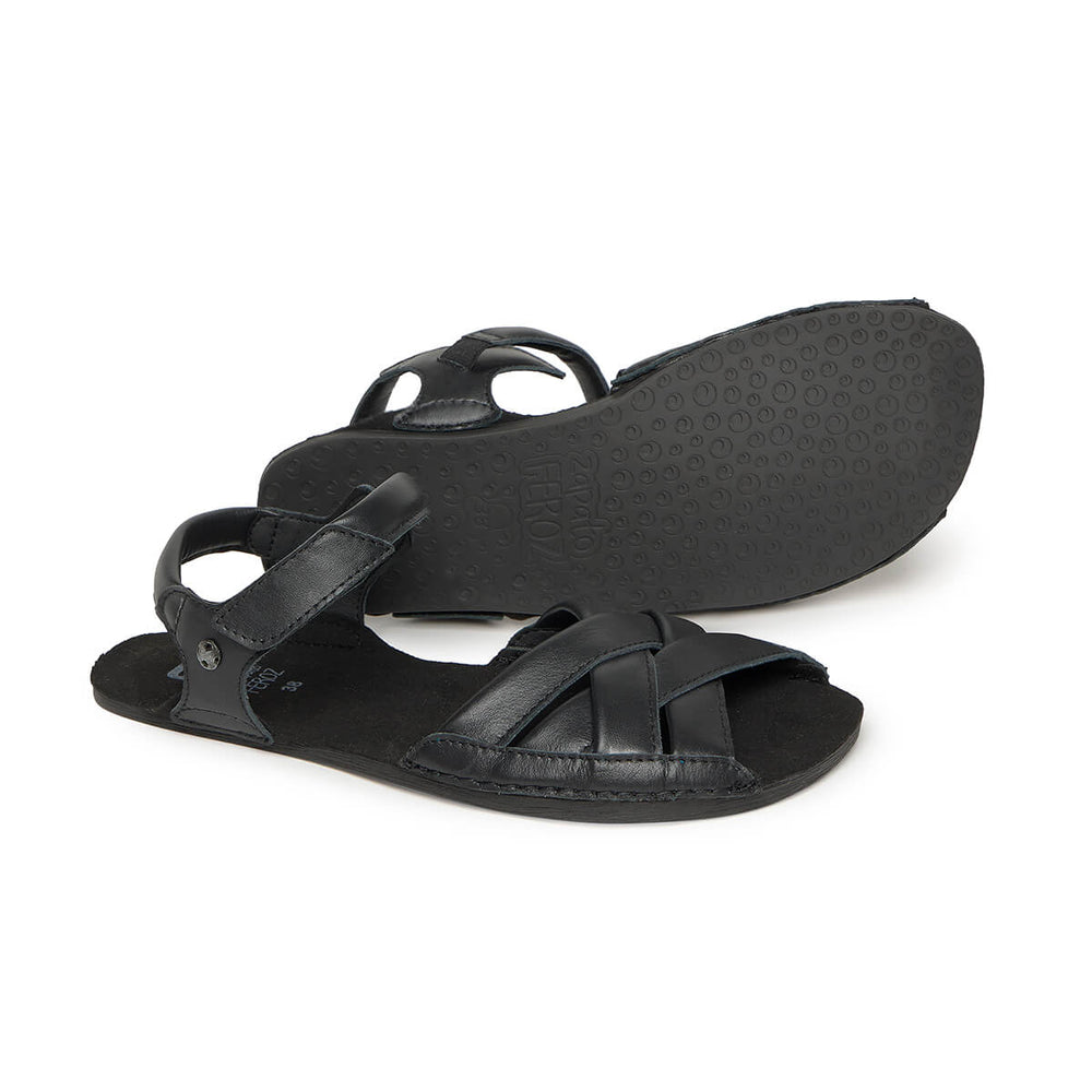 Zapato Feroz Adulte Freekers Gandia Negro Serraje