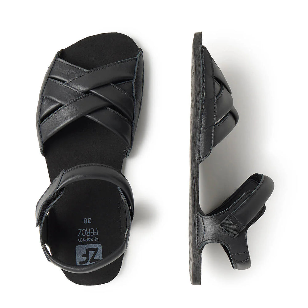Zapato Feroz Adulte Freekers Gandia Negro Serraje