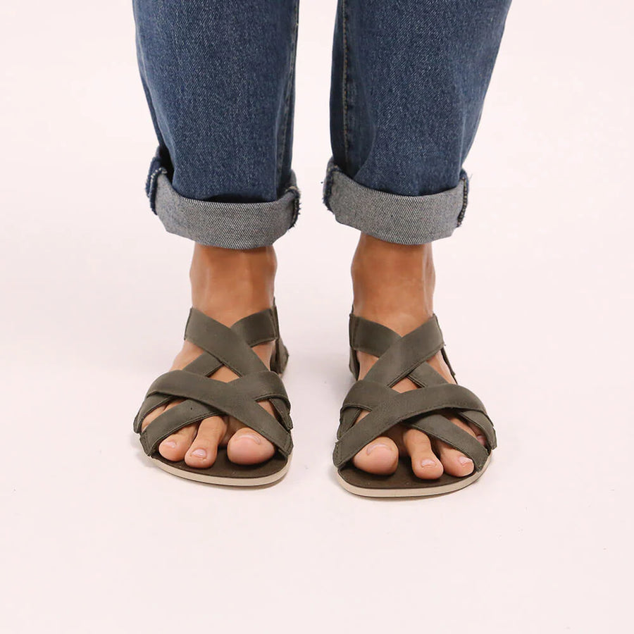 Zapato Feroz Adulte Freekers Meliana Kaki Serraje