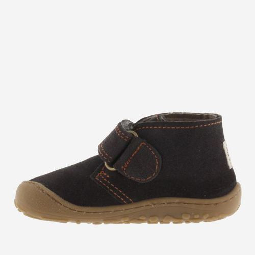 Victoria Barefoot Bosco Bottine Velcro Antracita