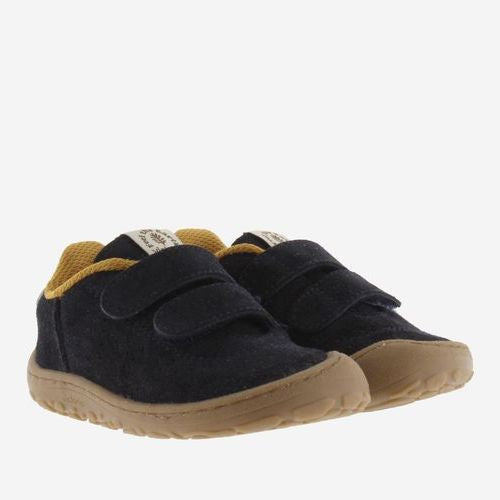 Victoria Barefoot Bosco Velcros Suede Marino