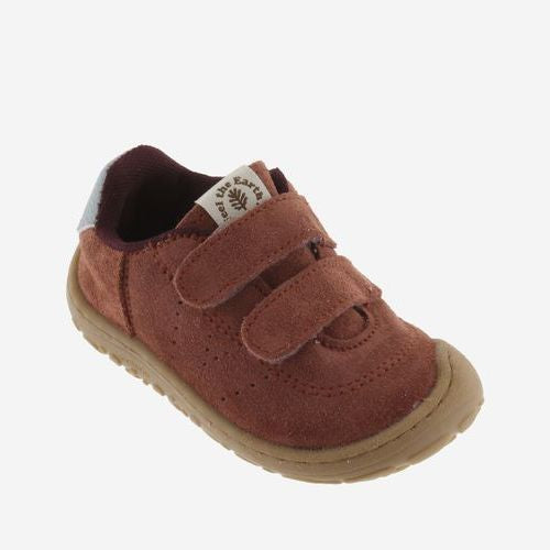 Victoria Barefoot Bosco Velcros Suede Terra