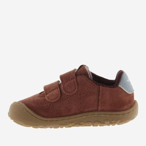 Victoria Barefoot Bosco Velcros Suede Terra