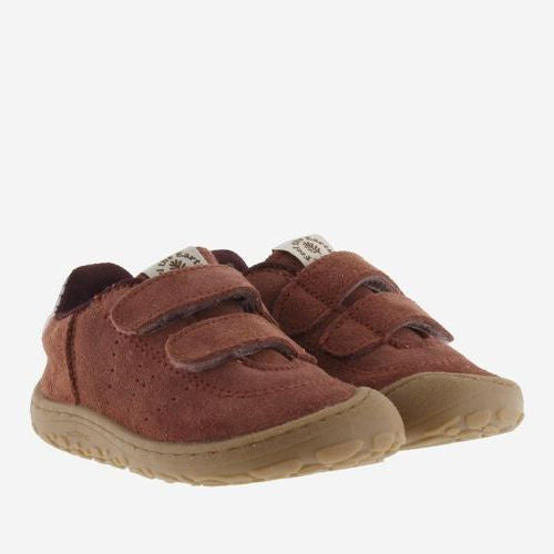 Victoria Barefoot Bosco Velcros Suede Terra